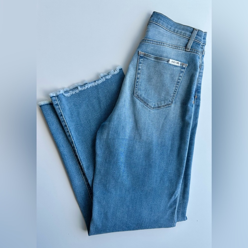 Joe’s Jeans Wide Leg Ankle Crop Cigarette Jeans